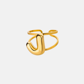 Bubble Letter Ring