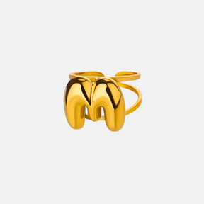 Bubble Letter Ring