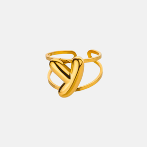 Bubble Letter Ring