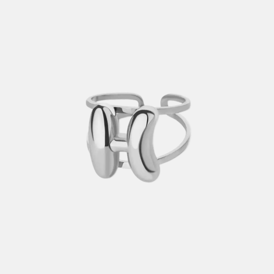 Bubble Letter Ring