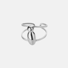 Bubble Letter Ring