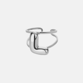 Bubble Letter Ring