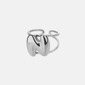 Bubble Letter Ring