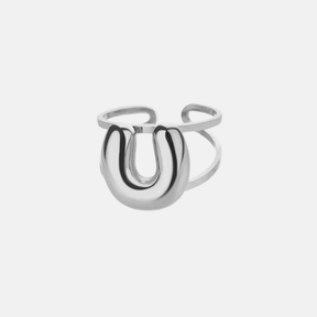 Bubble Letter Ring