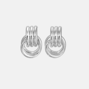 Double Ring Ohrringe