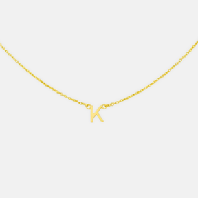 Cecina Letter Halskette