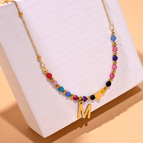 Costa Letter Halskette